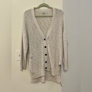Oversized Cream Cardigan- American Eagle